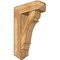 Ekena Millwork Olympic Arts and Crafts Rough Sawn Bracket w/ Offset Brace, Western Red Cedar, 8"W x 24"D x 36"H BKT0806X24X36OLY03RWR - alternate 1
